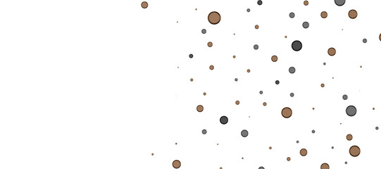 Celestial Celebration: Radiant 3D Illustration of Celestial gold Confetti