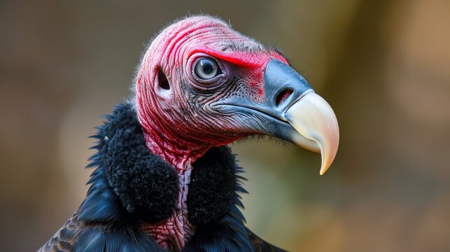 A turkey vulture is a bird of prey that is found in North America. It has a distinctive red head and black body. Turkey vultures are scavengers and feed on dead animals.