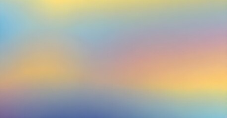 Modern flat Gradient background with soft, blended colors transitioning from blue to yellow vector style illustration