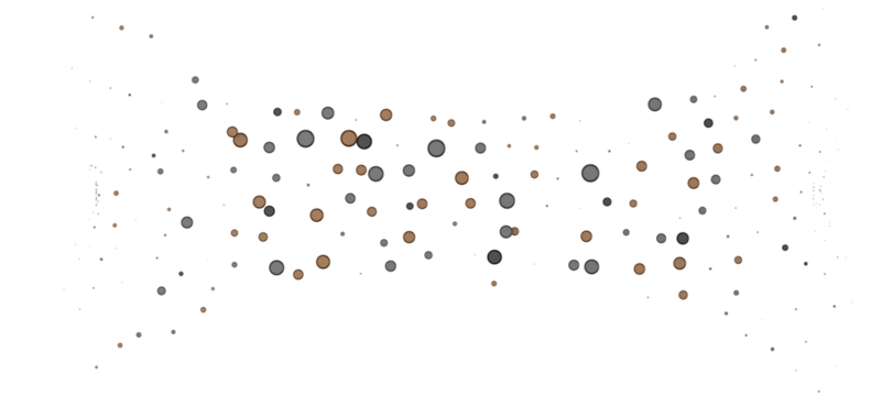 Celestial Celebration: Radiant 3D Illustration of Celestial gold Confetti