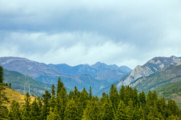 Obraz premium Aba, Sichuan Province - mountains and grasslands under the blue sky