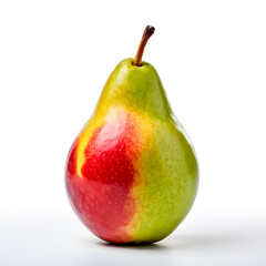 pear on a white