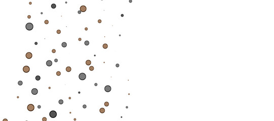 gold  Shower: Dynamic 3D Illustration of Dancing gold Confetti