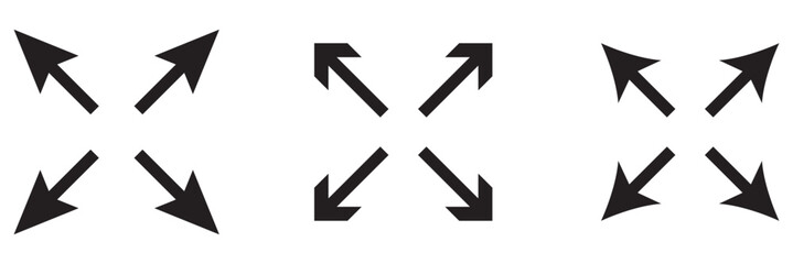 Fullscreen Icon. for web design on white background