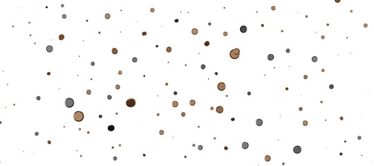 Enchanting Euphoria: Breathtaking 3D Illustration of Enchanting gold Confetti