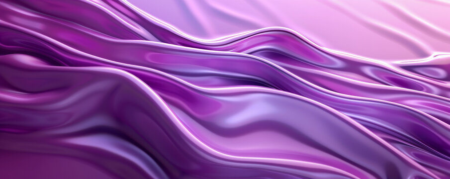 Futuristic gradient purple background with smooth textures and glossy finish: Bold and vibrant, ideal for tech or sci-fi designs