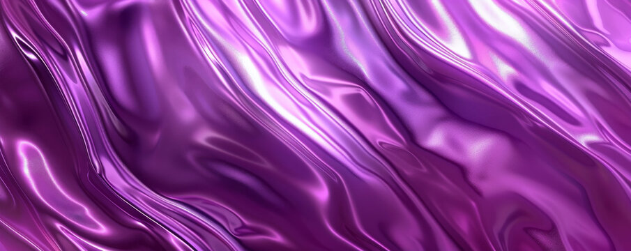 Futuristic gradient purple background with smooth textures and glossy finish: Bold and vibrant, ideal for tech or sci-fi designs