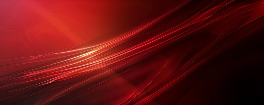 Futuristic gradient red background with smooth textures and glossy finish: Bold and vibrant, ideal for tech or sci-fi designs