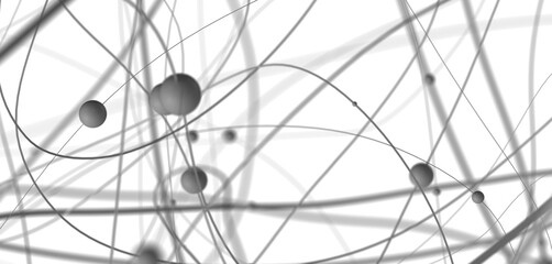 technology with polygonal shapes on dark blue background.