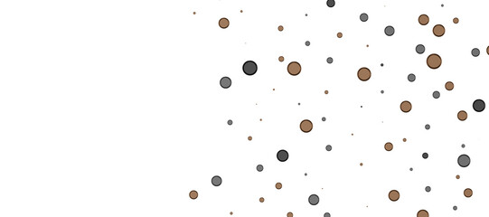 Enchanting Euphoria: Breathtaking 3D Illustration of Enchanting gold Confetti