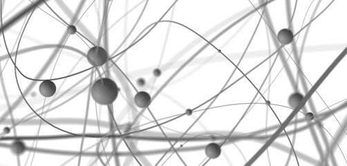 technology with polygonal shapes on dark blue background.