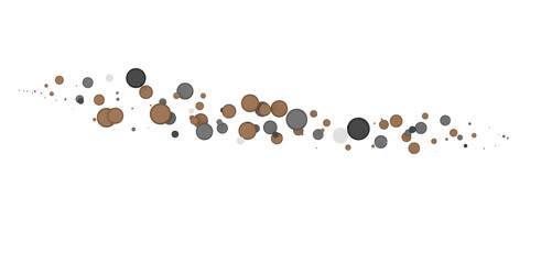 confetti png. Gold confetti falls from the sky.