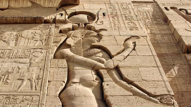 Temple of Philae, Island of Isis, Agliki, Aswan, Egypt.