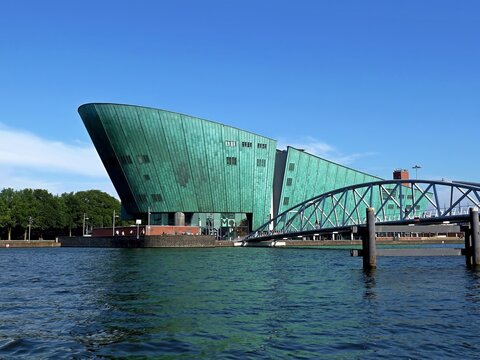 Amsterdam, Netherlands - June 27, 2018: NEMO Science Museum