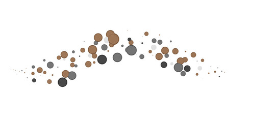 gold  Burst: Astonishing 3D Illustration of Bursting gold Confetti