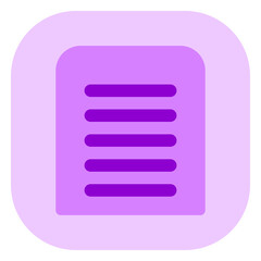 Editable file page vector icon. Part of a big icon set family. Perfect for web and app interfaces, presentations, infographics, etc