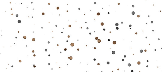 gold  Rainfall: Astonishing 3D Illustration of gold  Confetti Shower