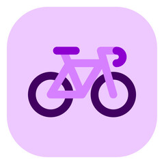 Editable bicycle vector icon. Vehicles, transportation, travel. Part of a big icon set family. Perfect for web and app interfaces, presentations, infographics, etc