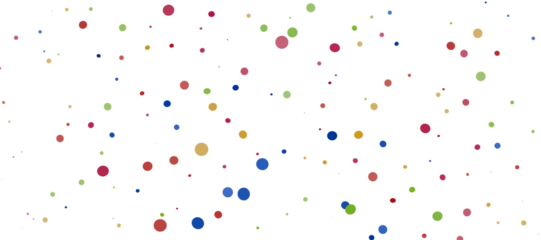 Multicolor confetti abstract background with a lot of falling pieces, isolated on a white background.