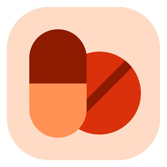 Editable medicine vector icon. Part of a big icon set family. Perfect for web and app interfaces, presentations, infographics, etc