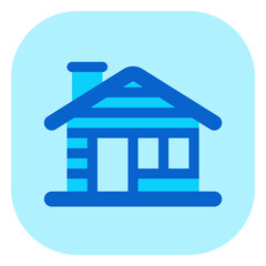Editable cabin vector icon. Part of a big icon set family. Perfect for web and app interfaces, presentations, infographics, etc