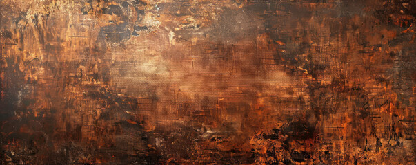 Modern metallic texture background with brushed copper finish and warm tones: Sleek and industrial, perfect for a modern and professional look