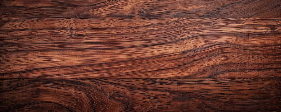 Modern wood texture background with dark finish and rich mahogany color: Clean and natural, adding a touch of warmth