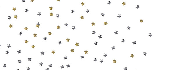 Obraz premium XMAS Stars - golden stars -