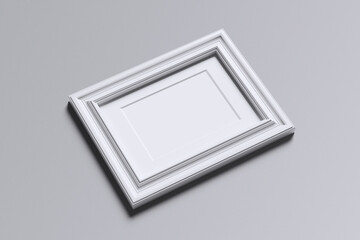 Blank Certificate In Frame