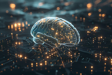 Language model of artificial intelligence with chips.