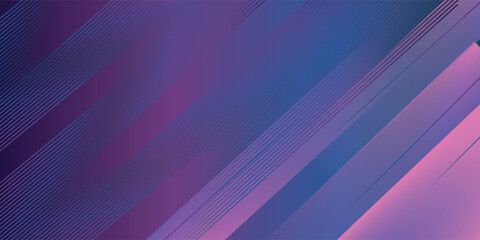 Fototapeta premium banner background. colorful, bright red and purple gradation, slash, halftone, memphis, eps 10