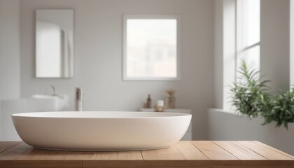 Stylish Bathroom Product Showcase on Tabletop