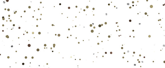 Glittering Triumph: Mind-Blowing 3D Illustration of gold  Confetti Celebration