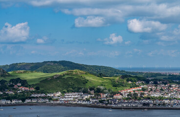 Fototapeta premium walking around Conwy in North Wales