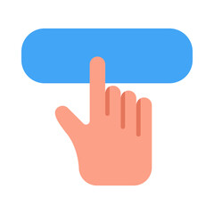 Donate Button flat icon