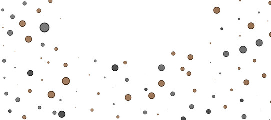 Joyful Deluge: Brilliant 3D Illustration Showcasing an Overflow of gold Confetti in PNG 3D