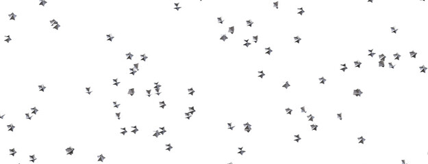 XMAS Glossy 3D Christmas star icon. Design element for holidays. -