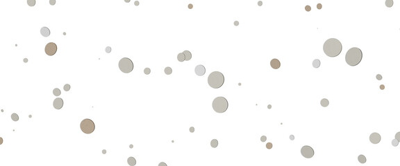 gold confetti background, isolated on transparent background