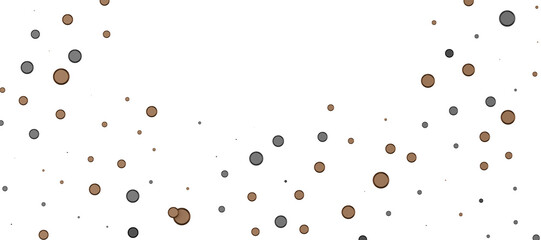 Joyful Deluge: Brilliant 3D Illustration Showcasing an Overflow of gold Confetti