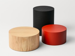 Podium composition for product showcase