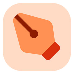Editable pen tool vector icon. Part of a big icon set family. Perfect for web and app interfaces, presentations, infographics, etc