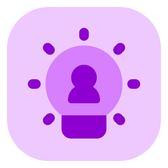 Editable lightbulb, innovation vector icon. Part of a big icon set family. Perfect for web and app interfaces, presentations, infographics, etc