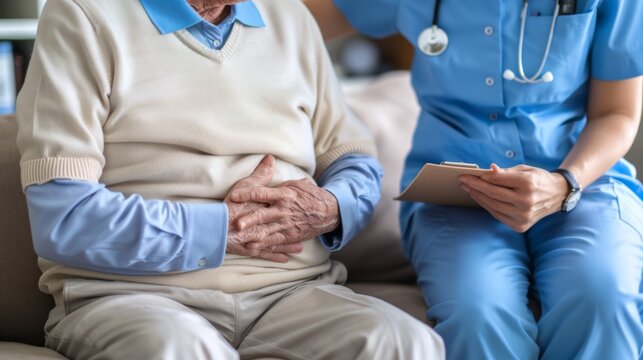 The Nurse and Elderly Patient