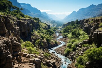 Naklejka premium Majestic ruins of Knossos, Greece Millennial Mystery., generative IA