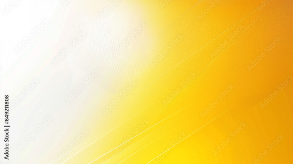 Canvas Prints yellow and white gradient background. powerpoint and business background