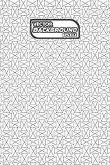 Vector black and white seamless abstract pattern background greyscale ornamental graphic design