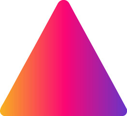 Triangle Shape Gradient Frame