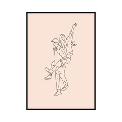 Weeding Line Art & Illustration Design