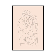 Weeding Line Art & Illustration Design