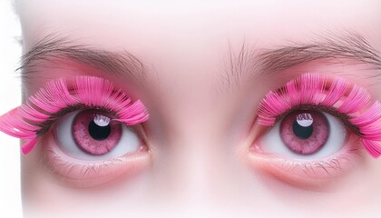  Pink eyes images, images of pink eyes on a white isolated background , close up of eye with makeup